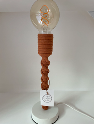 Tafellamp - 35 cm hoog - terracotta
