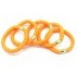 Haarelastiek/armband oranje